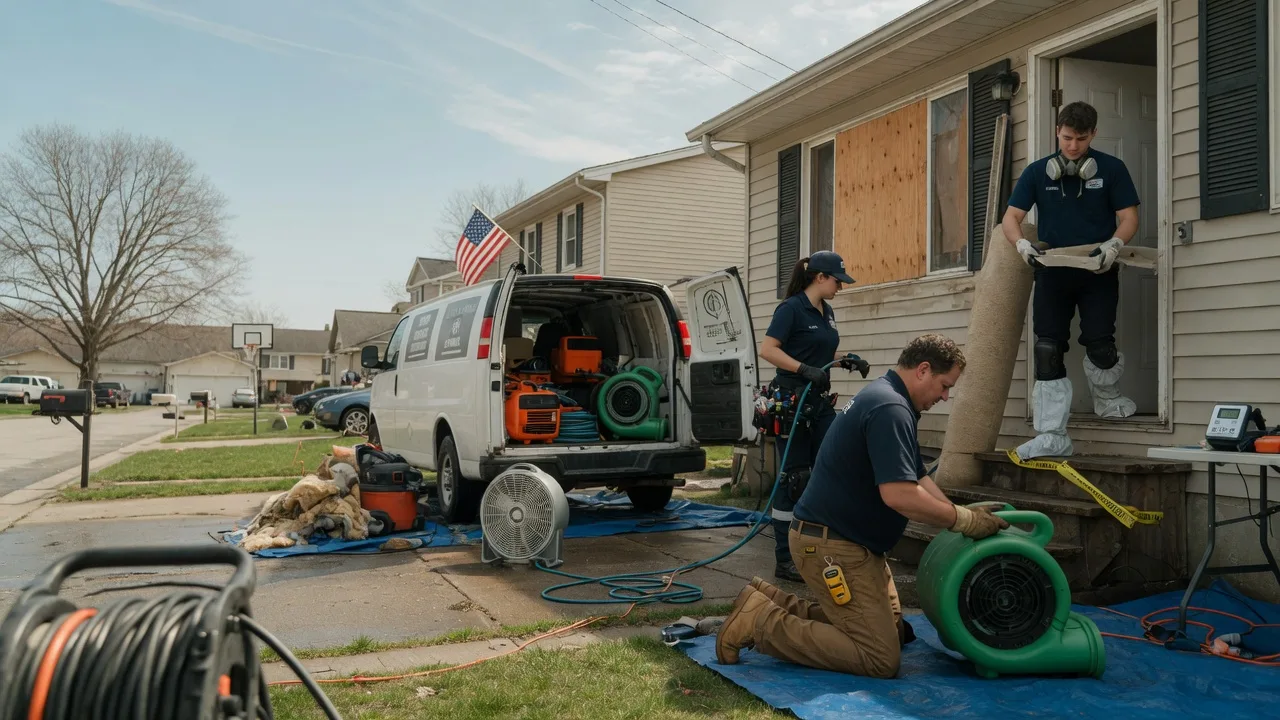 Water Damage Restoration in Pittsboro, IN near me